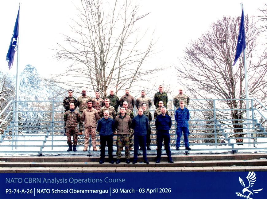CBRN-Analysis Operator Training at NATO School Oberammergau