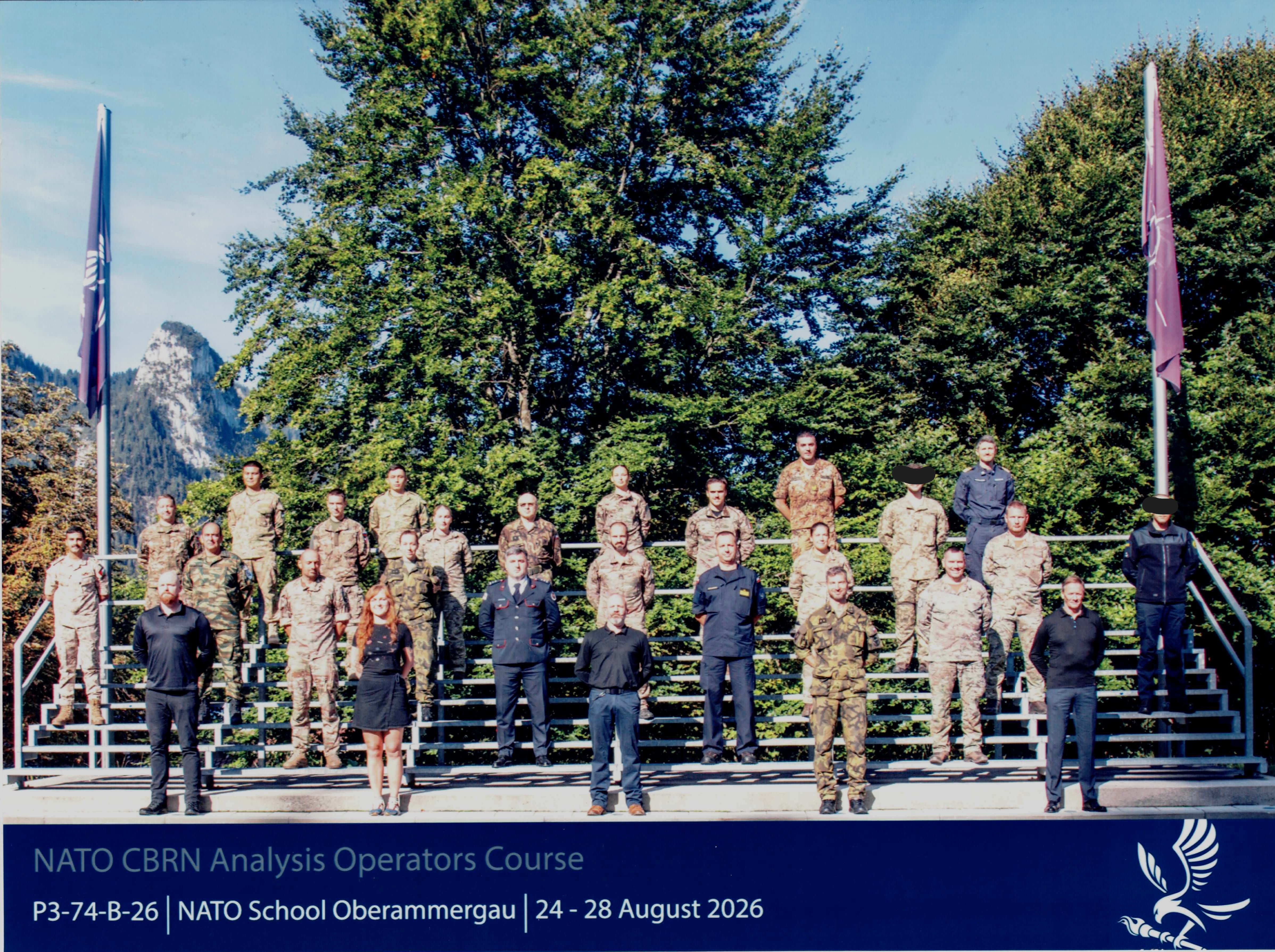 CBRN-Analysis Operators Course at NATO School Oberammergau, August 2026